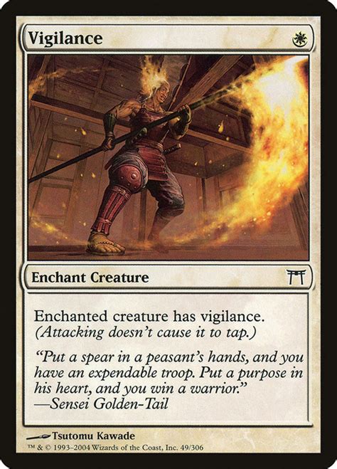 magic the gathering vigilance|mtg cards that give vigilance.